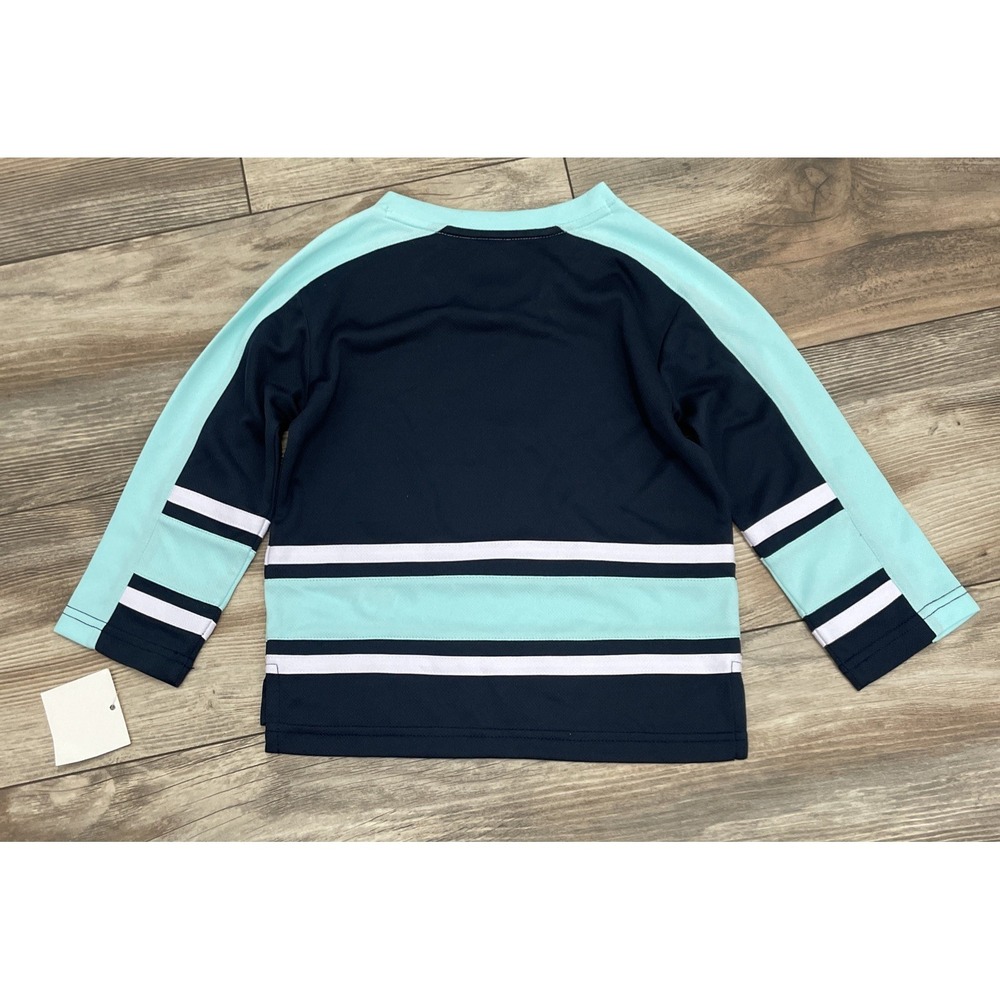 NEW NHL Seattle Kraken Hockey Jersey Toddler 2T - Picture 6 of 6